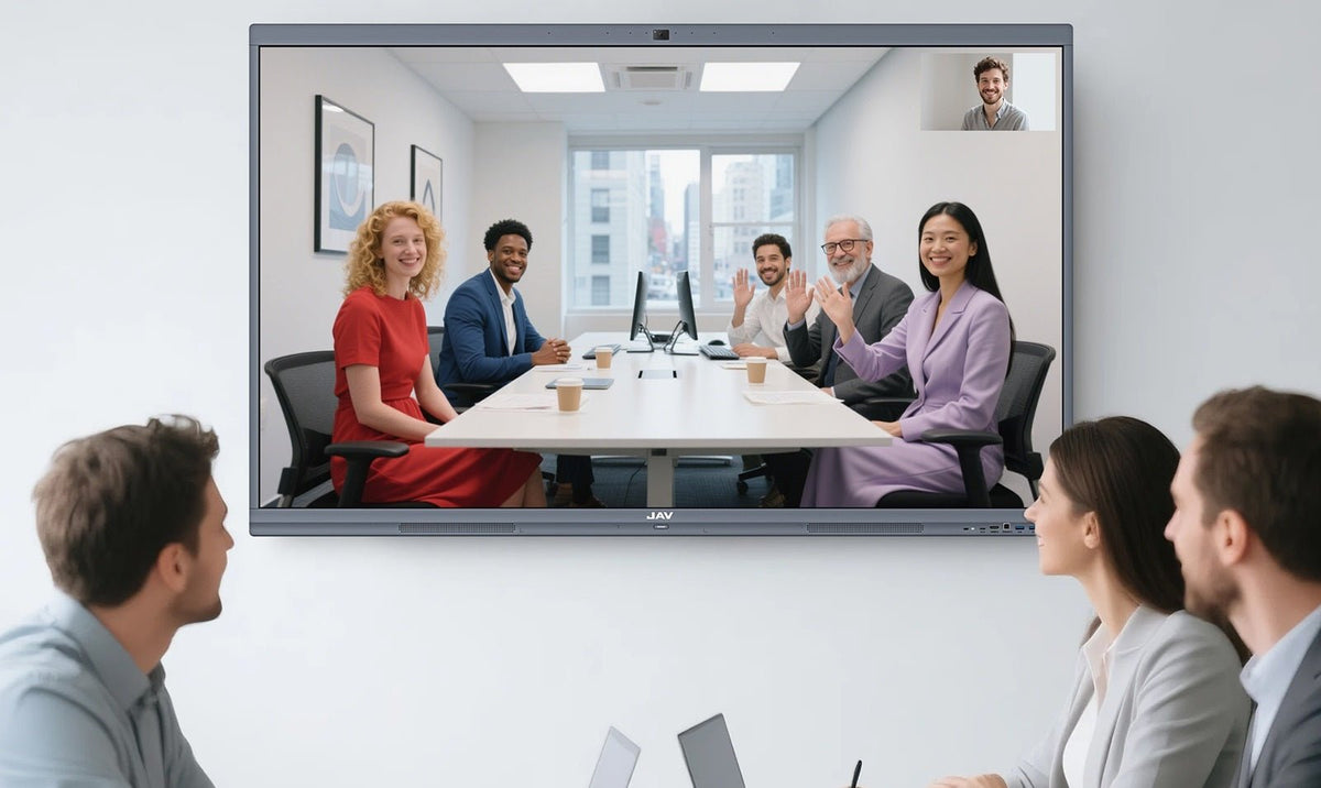 jav h10s pro smart board ai camera for video meetings