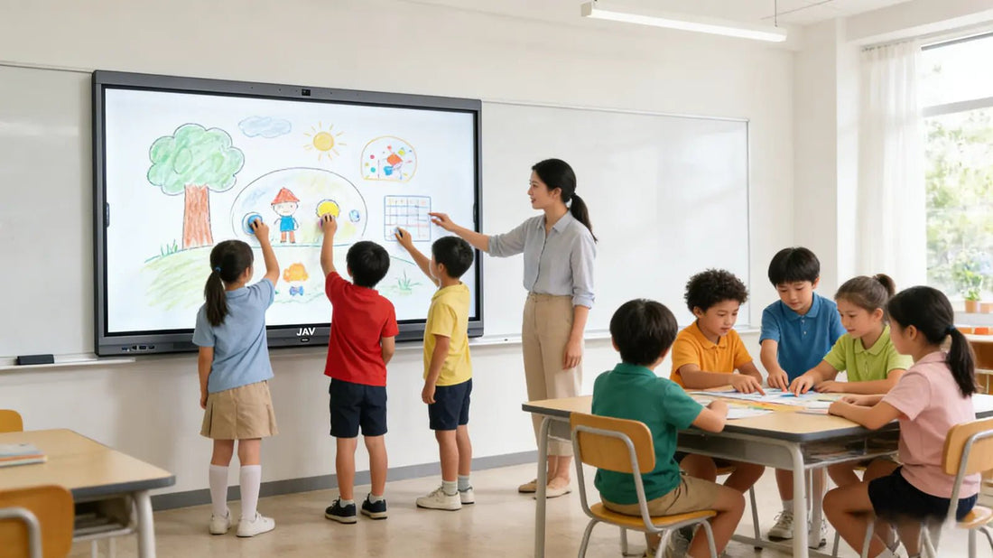 How Primary Schools Create a Collaborative Learning Center Using an Interactive Whiteboard - JAV Smart Board