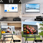 JAV Smart Board in action across diverse settings: from professional meeting rooms and receptions to kitchens and terraces