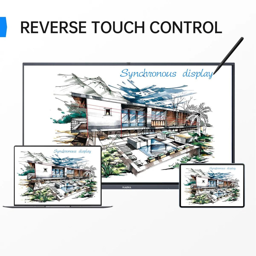 RAIZEA 65-inch H10S smart board supports reverse touch control 