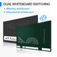 RAIZEA 65-inch H10S smart board supports dual whiteboard switching