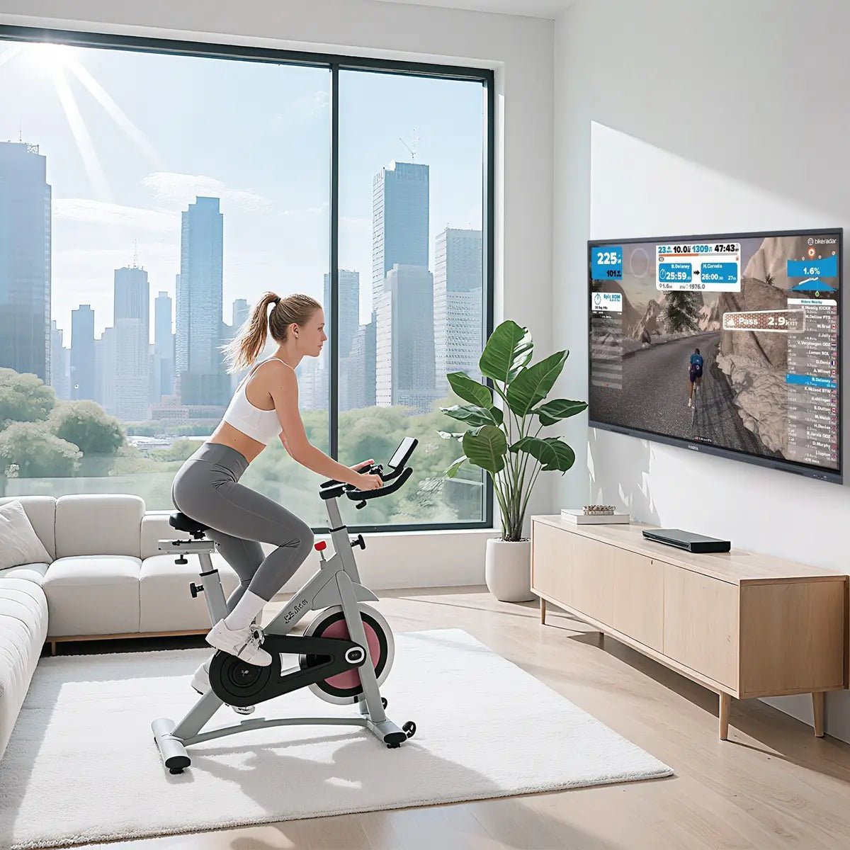 RAIZEA 65-inch H10S smart interactive flat panel used at home for entetainment