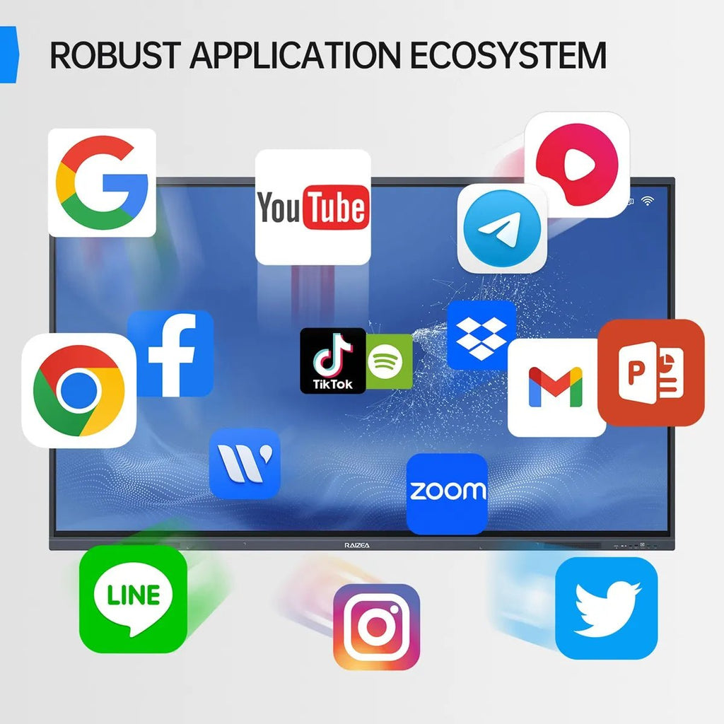 RAIZEA 65-inch H10S smart interactive flat panel supports all android apps