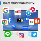 RAIZEA 65-inch H10S smart interactive flat panel supports all android apps