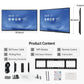 what is in the package of RAIZEA 65-inch H10S smart interactive flat panel 