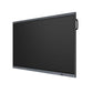 Side-angle view of the JAV H16S interactive display, showcasing its profile design, thickness, and the built-in camera module.