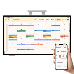 image that shows jav 25s pro smart calendar screen's screen sharing feature.