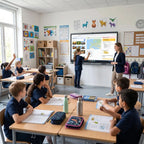 jav smart board h19s used in a geology class