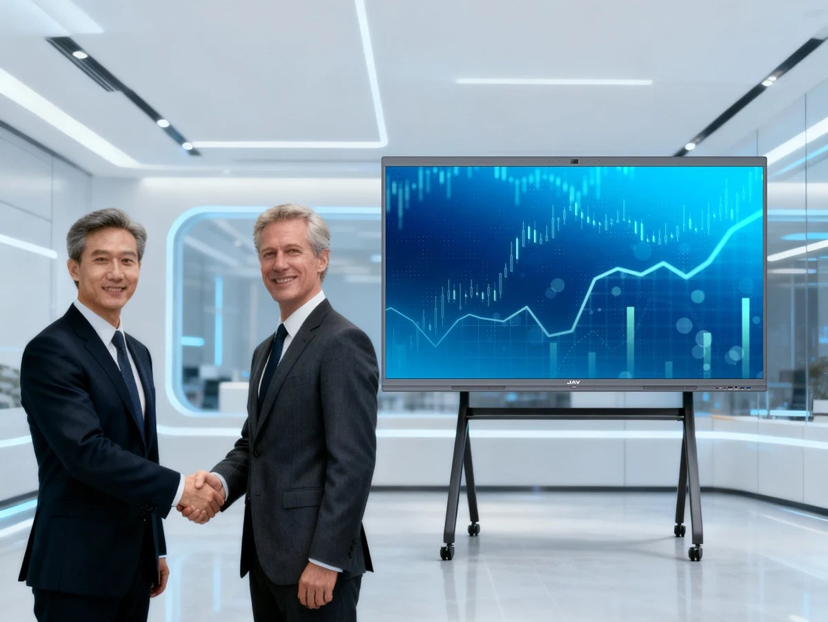 Lead with JAV H19S, the AI meeting smart board.