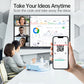 JAV H10S Smart Board demonstrating QR code sharing