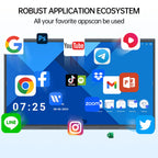 Image showing the application ecosystem of the JAV H10S 98-inch Smart Board which allows users to install all kinds of apps.