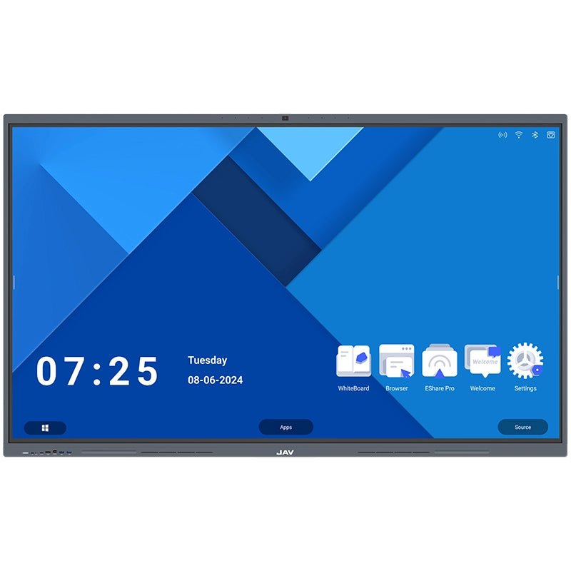 Front view of the JAV H10S Smart Board