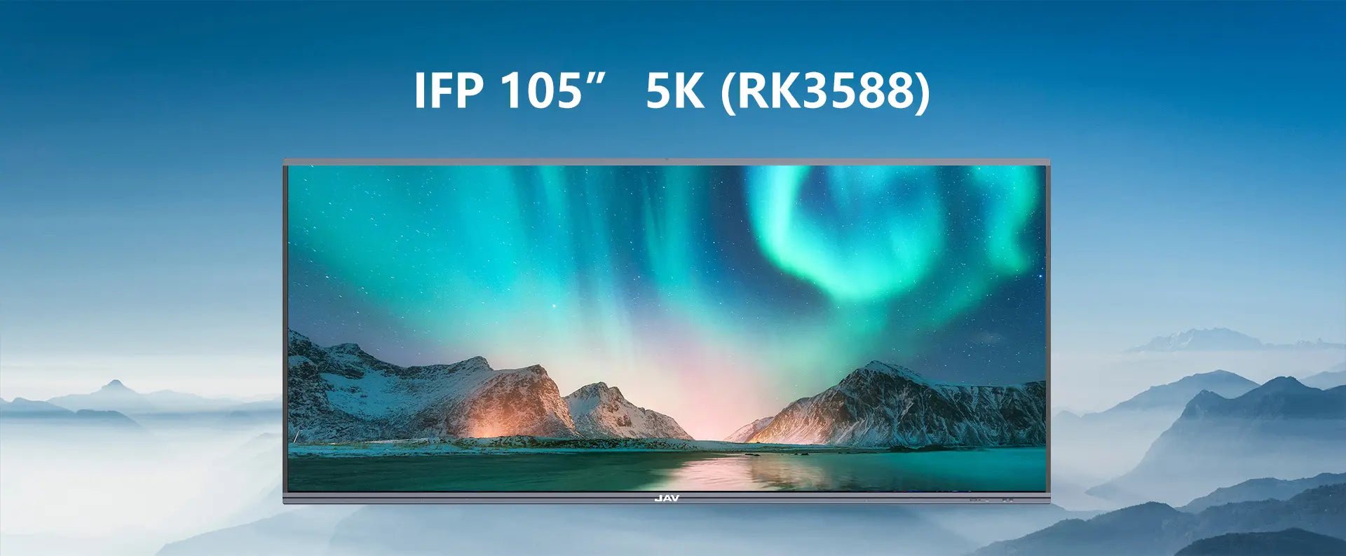 image that showcases the 5K high resolution of JAV H15's display.