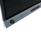 Close-up of JAV H19S smart board bottom ports, volume rocker, and speaker design
