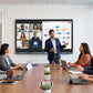 JAV H19S smart board for video conferencing and hybrid team meetings