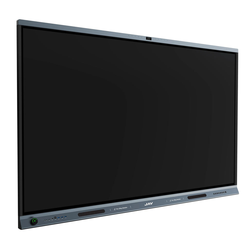 JAV H19S smart board angled product view