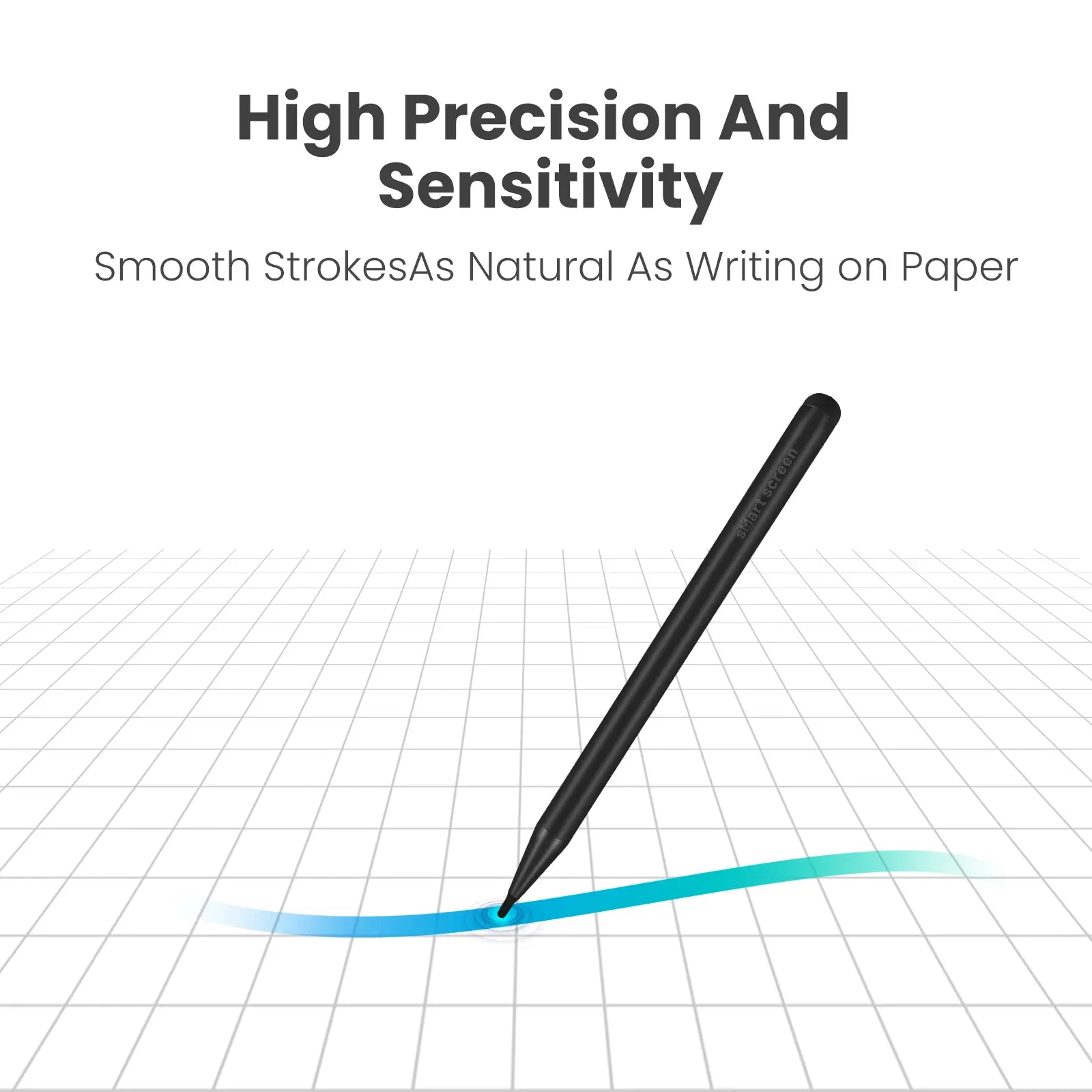JAV Smart Board 2-in-1 stylus with high precision and sensitivity for smooth, natural writing.