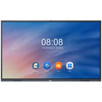JAV H10S 4K Smart Board: A close-up view of the interactive whiteboard's home screen, highlighting its 4K display