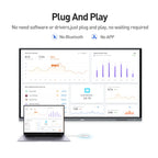 jav smart board wireless display adapter ep02t-c fast connection and screen sharing experience 